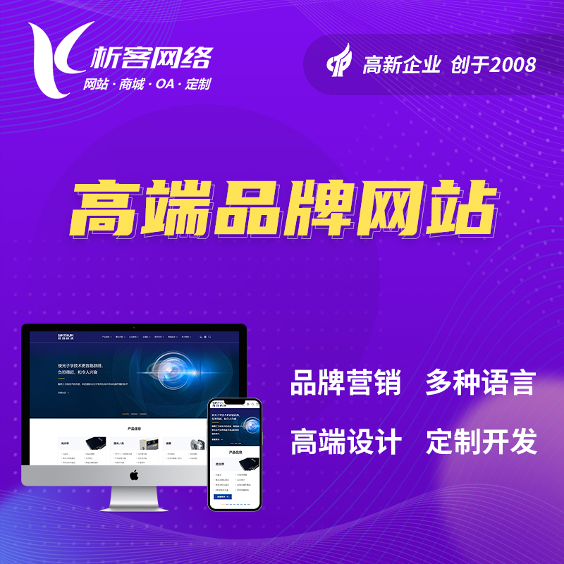 汉中高端品牌网站